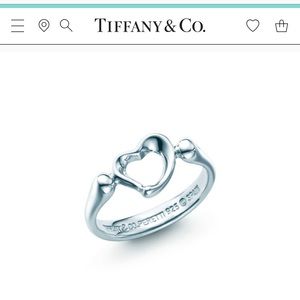 Tiffany & Co. Elsa Peretti Open Heart Ring